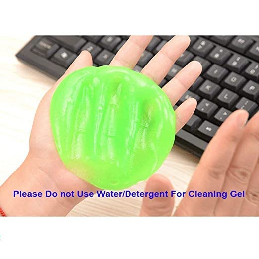 AV CART Multipurpose Car AC Vent Interior Dust Cleaning Gel Jelly Detailing Putty Cleaner Kit Universal Car Interior, Keyboard, PC, Laptop, Electronic Gadget Cleaning Kit - Pack of 2 - Image 4