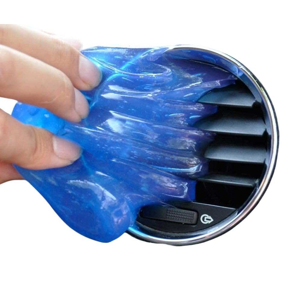 AV CART Multipurpose Car AC Vent Interior Dust Cleaning Gel Jelly Detailing Putty Cleaner Kit Universal Car Interior, Keyboard, PC, Laptop, Electronic Gadget Cleaning Kit - Pack of 2