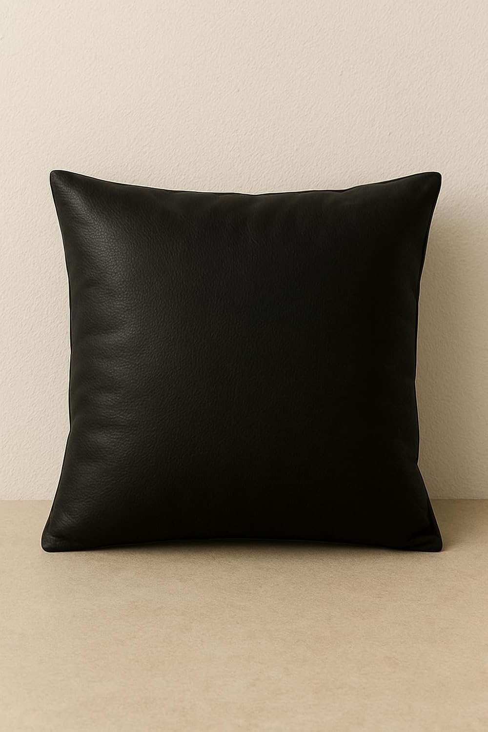 Bean Bag Chair for Adults & Kids with Side Pocket – Soft Cover, Versatile for Living Room, Bedroom, Gaming & Relaxation | Cover Only (Free Pillow, No Beans) (Black, XL) - Image 2