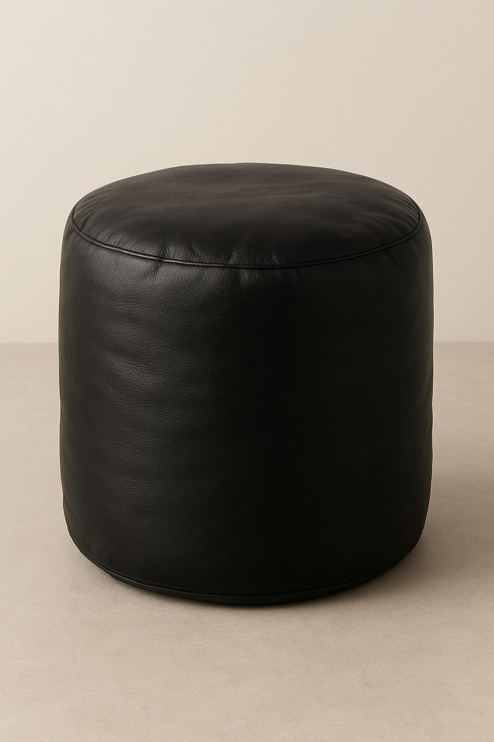 Bean Bag Chair with Side Pocket | Gaming Seat for Adults & Kids | Washable Cover, Double Stitching, Durable Sofa for Lounge & Bedroom (Cover Only, No Beans, Free Footrest) (Black, XL) - Image 3